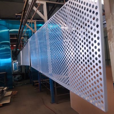 Kundenspezifische Aluminium-Lochbleche für die Fassadengestaltung