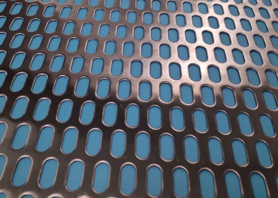 Auf Wunsch geschliffene, durchlöcherte Metallnetzplatten