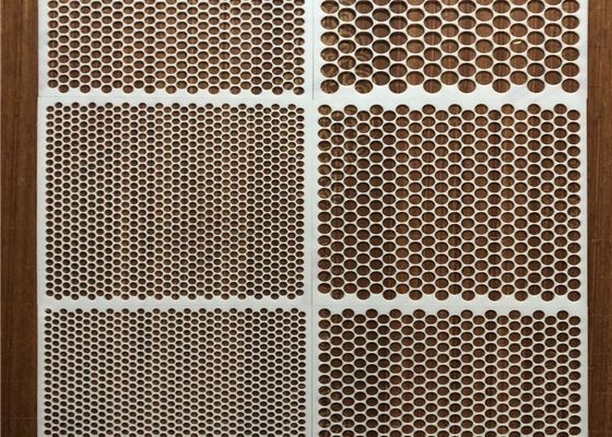 Lebensmittelqualität PP HDPE perforierte Kunststoff-Gitterplatten 0,5-3,5 mm