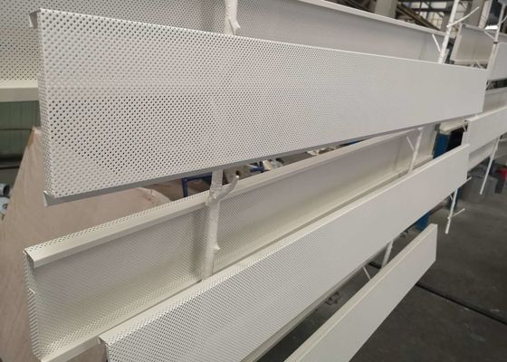 Kundenspezifische architektonische Fassaden aus perforiertem Metall, pulverbeschichtet