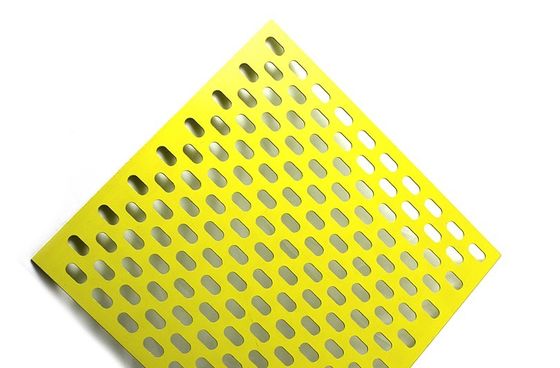 Kundenspezifische architektonische Fassaden aus perforiertem Metall, pulverbeschichtet