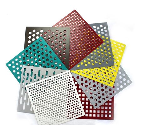 Architektur-perforiertes Metall Mesh Sheet PVDF-Größen-1500*2500mm