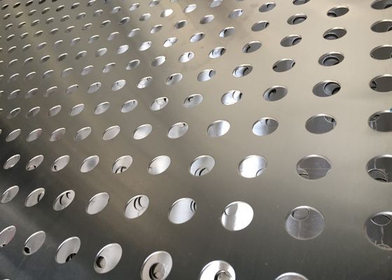 4x8ft Edelstahlperforiertes Blatt mit runden Löchern