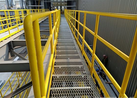 Baustahl Schwerlast Erhöhtes Rauten-Streckmetall
