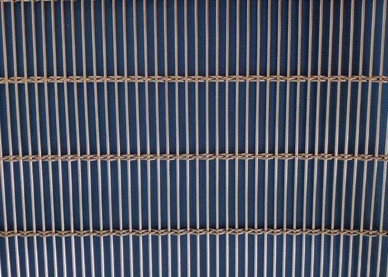 Architektonisches Netz aus rostfreiem Stahl für Vorhangwände