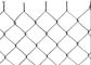 Messgerät-Kettenglied-Zaun PVC des Tennisplatz-10 beschichtete vorübergehendes ISO1461