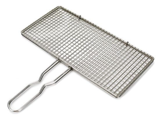 Edelstahl 316 BBQ Grillkorb für das Braten von Fisch