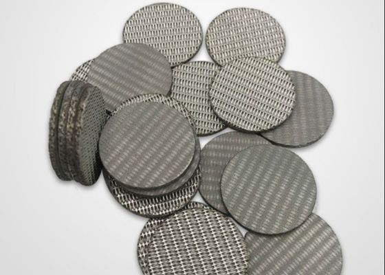 1 Mikron gesinterter Edelstahlfilter 304 316L 0,5-200um Pore