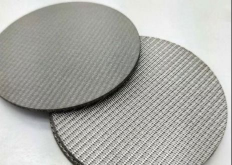 1 Mikron gesinterter Edelstahlfilter 304 316L 0,5-200um Pore