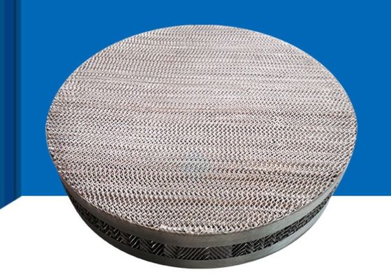 304 316 Edelstahl-Gewebe Strukturierte Packung Drahtgeflecht 800x150mm