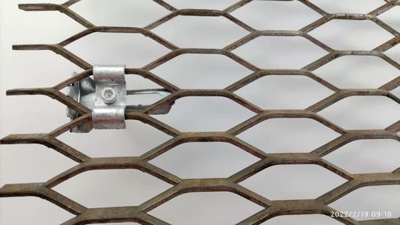 2-8mm erweiterten galvanisierte Stahl-Mesh For Walkway-Rutschhemmung