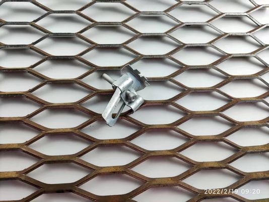 Galvanisierte 3,0 lbs Anti-Skid Expanded Metallboden für industrielle Plattformen