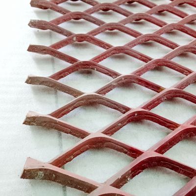 Hochbelastbare, erhöhte Eisen-Streckmetallgitter 4x8 Stahlroste