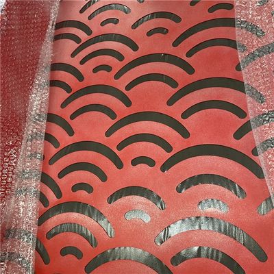 PVC-beschichtete Aluminiumperforierte Metallplatte zur Innendekoration