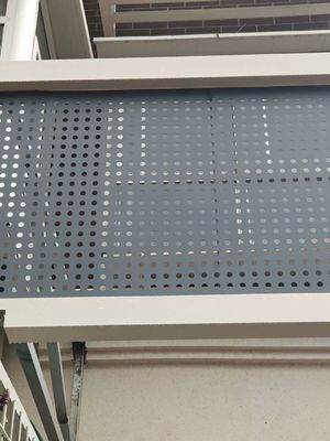 durchlöcherte Mesh Sheet Round Hole Slotted Loch-Platte 304l 316l Edelstahl