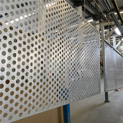 durchlöcherte Mesh Sheet Round Hole Slotted Loch-Platte 304l 316l Edelstahl