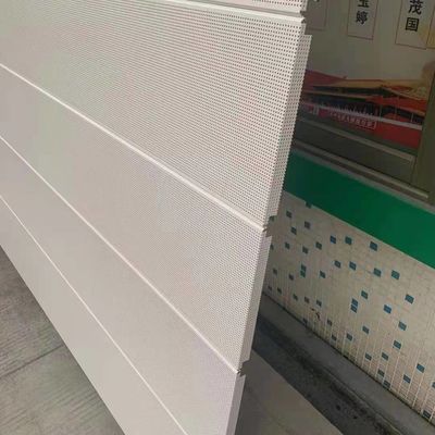 Schwarze Aluminium-Perforationsplatte für Vorhangwand 1,8 mm