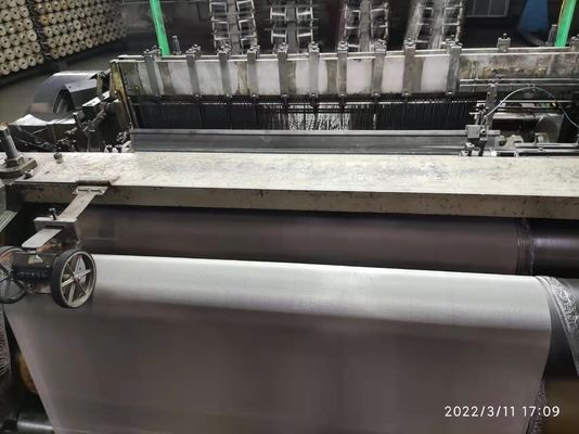 SUS302 Edelstahl-Gewebe Filtergewebe in holländischer Webart 100 Mikron