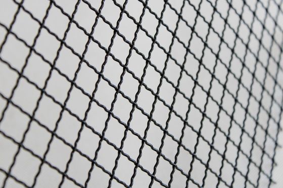 316L Edelstahlgewebe mit verriegelter, gecrimpter Drahtstruktur für Architektur