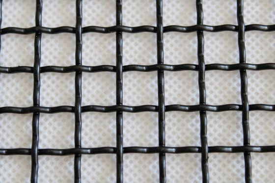 316L Edelstahlgewebe mit verriegelter, gecrimpter Drahtstruktur für Architektur