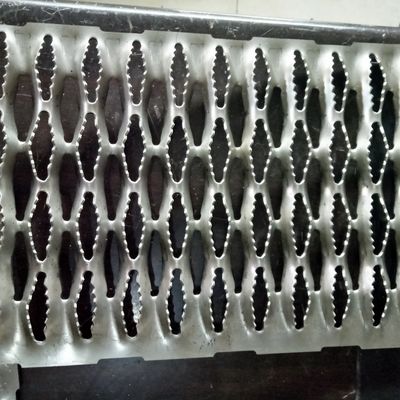 Gleitschutzmessgerät-Gehweg-Planke griff-Spreize-Sicherheits-Gitter-Diamond Hole Galvanized Steels 10
