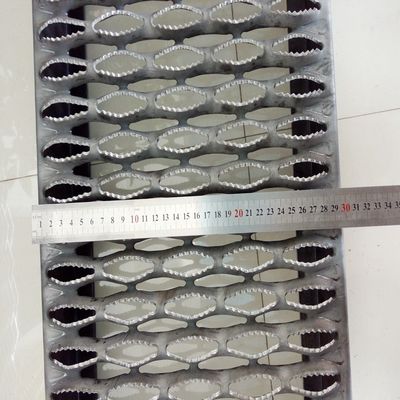Gleitschutzmessgerät-Gehweg-Planke griff-Spreize-Sicherheits-Gitter-Diamond Hole Galvanized Steels 10