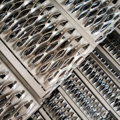 Gleitschutzmessgerät-Gehweg-Planke griff-Spreize-Sicherheits-Gitter-Diamond Hole Galvanized Steels 10