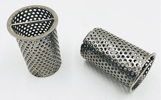 Edelstahl 304 316L Lochfilterrohr für industrielle Filtration