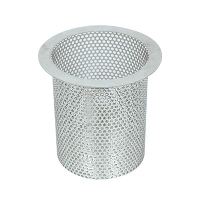 Edelstahl 304 316L Lochfilterrohr für industrielle Filtration