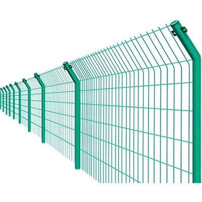 4mm PVC-beschichtete, geschweißte Drahtgitterplatte, grün, 6 Fuß, verzinkt