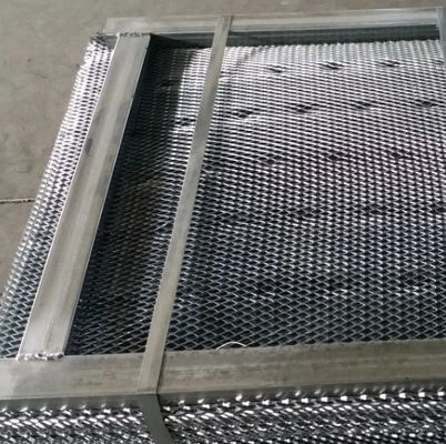 27x96 Galvanisiertes Stuck Diamantnetz Lathe ASTM A653 C847
