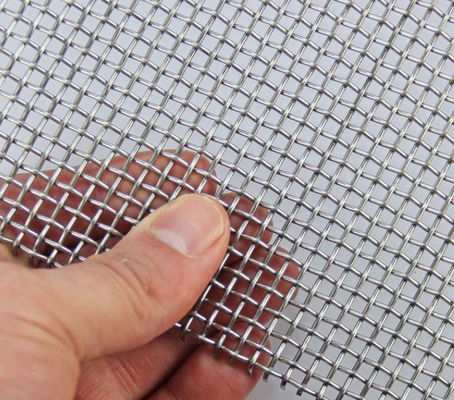 SUS 304 Edelstahl Drahtgewebe mit Wellen für Vibrationssiebe