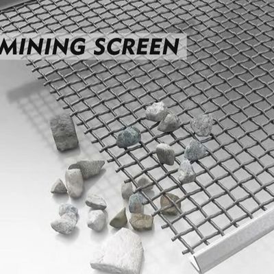Steinbrecher, der quetschverbundenes Drahtgewebe Mesh For Quarry Mining vibriert