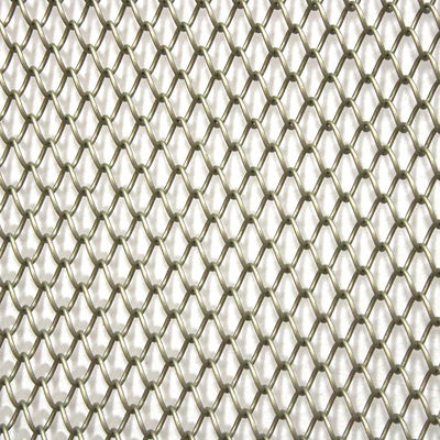 Dekoratives Aluminium- 1.8mm Architektur- Metall-Mesh Chain Link Curtain Coil-Drapierung