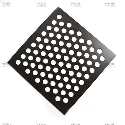 Dekoratives perforiertes Blatt SS 304 mit runden Löchern
