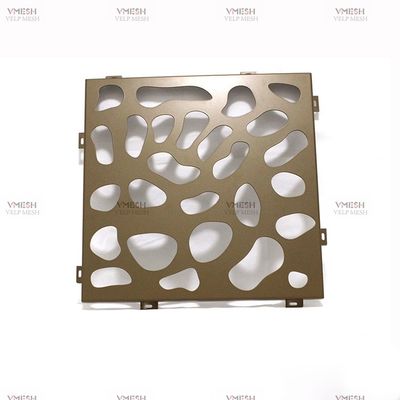 Außenwand-architektonisches perforiertes Metall täfelt Aluminiumfassaden-Umhüllung