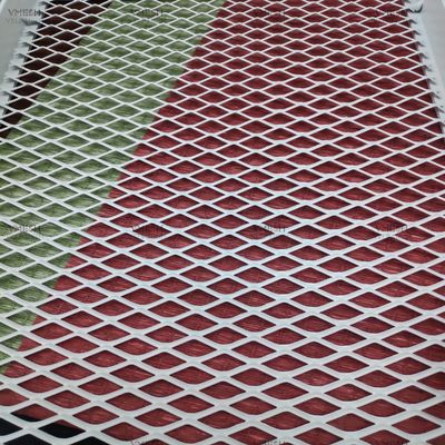 Kleine Aluminiumfüße des Loch-Streckmetall-Metalldraht-4x8