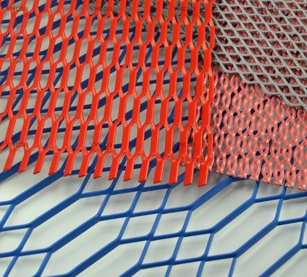 PVDF-Außenwand-dekoratives Aluminiumstreckmetall fertigte besonders an