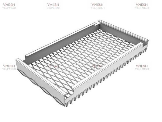 Die erweiterte verschobene Platte asphaltieren Aluminiumdecke für Einkaufszentrum