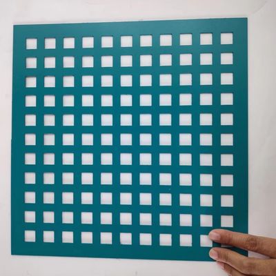 Aluminium galvanisierte 2mm starkes Quadrat-perforiertes Metall 4feetx8feet