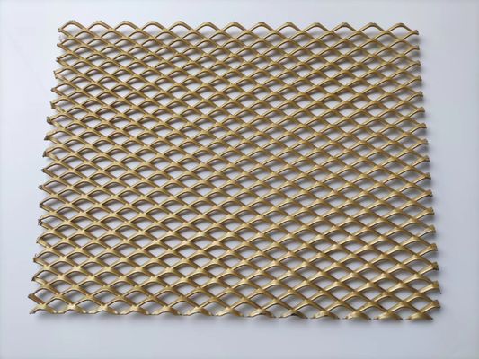 Goldenes silbernes schwarzes Metallaluminium erweiterte Mesh Net Cloth Screen Netting