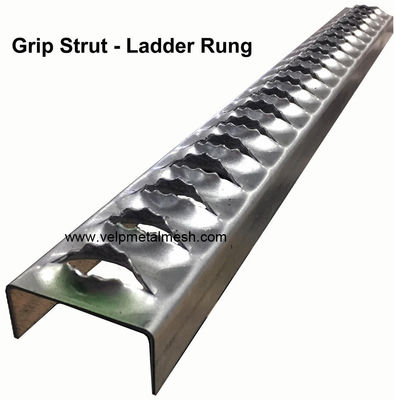 Galvanisierter 2.5mm Stärke-Metallleiter-Sprossen-Hochleistungsleichtgewichtler