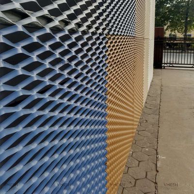 0.5-2mm Stärke-Aluminiumstreckmetall Mesh For Decoration