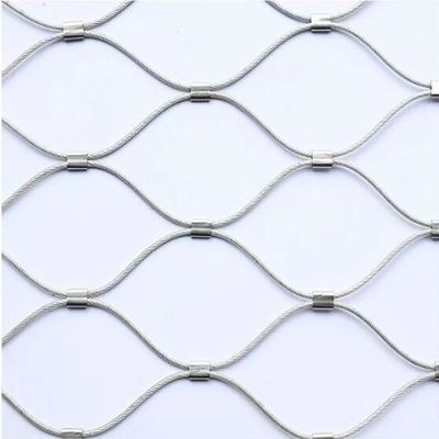 Edelstahlseilnetz 304/316, 30x30mm, für Volierenschutz