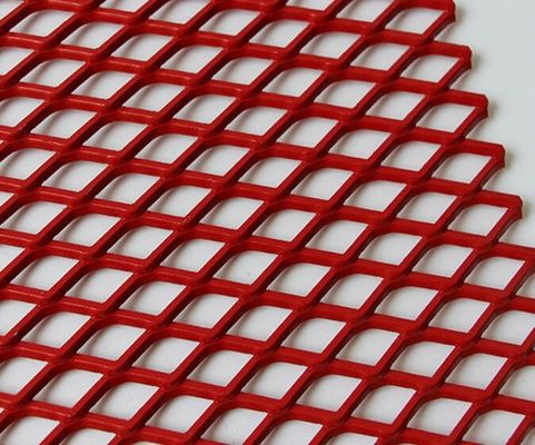Perforierte, pulverbeschichtete, ausgedehnte Metallnetze aus Aluminium für die Außenwanddekoration