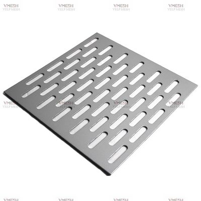 Innen- und Außendekorations-längliches gekerbtes durchlöchertes Aluminiummetall fertigte besonders an
