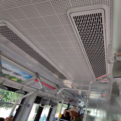Weißes Edelstahl 14awg Perforierter Metallpanel mit Lochmuster