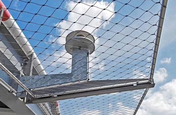 Schwarz oxidiertes Edelstahl-Kabelnetz 3mm für Dekoration
