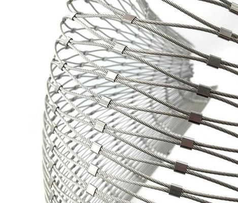 Diamantflexible Edelstahldrahtseile Kabelnetz Zoo-Netz