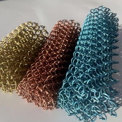 Individuell farbige Aluminium-Kettengliedervorhang-Drahtgeflecht